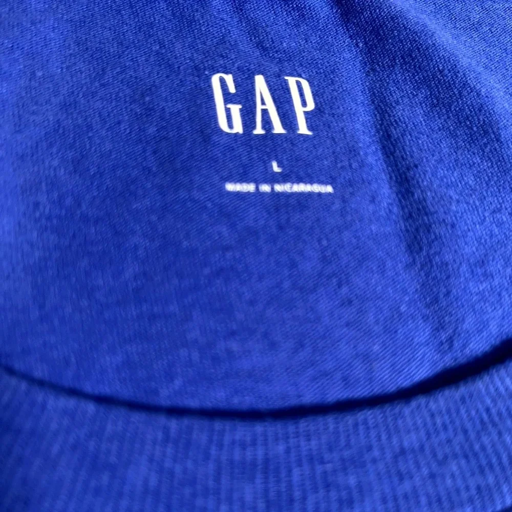 Gap Wu-Tang New York Clan T Shirt Men Large Blue Graphic‎ Print Cotton Crew Neck